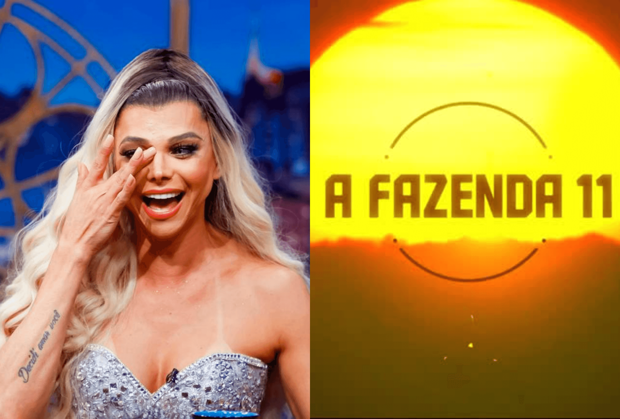 O apresentador do A Tarde É Sua da RedeTV!, Léo Áquila expõe passado pobre de reality show da Record, A Fazenda (Foto: Montagem TV Foco)