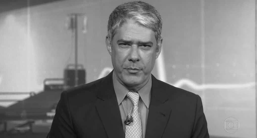 William Bonner no comando do Jornal Nacional da Globo (Foto: Reprodução/Globoplay)