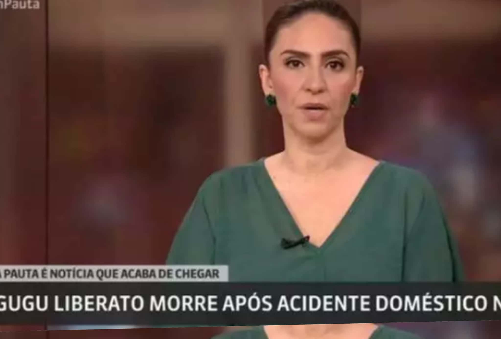 GloboNews, canal pago da Globo, noticiou a morte de Gugu Liberato