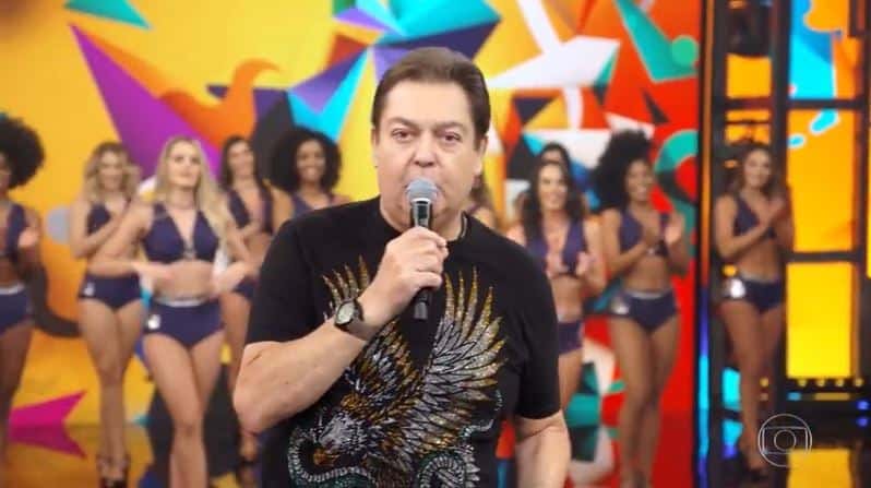 O apresentador Faustão (Foto: Reprodução/Globoplay)