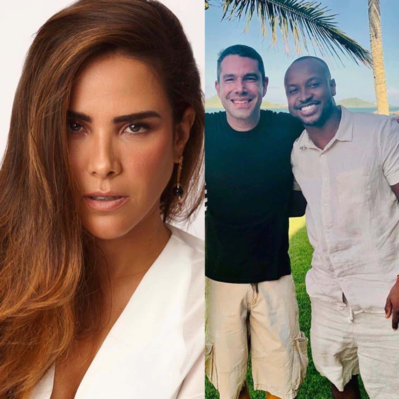 Wanessa Camargo, Marcus Buaiz e Thiaguinho (Foto: Reprodução / Instagram)