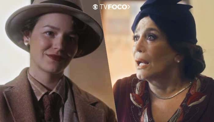 Adelaide e Emília terão um arranca rabo em Éramos Seis (Foto: Montagem/TV Foco)