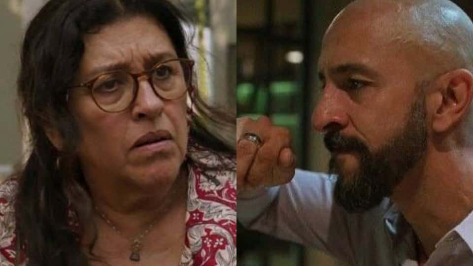 Lurdes irá afrontar Álvaro em Amor de Mãe (Montagem: TV Foco)