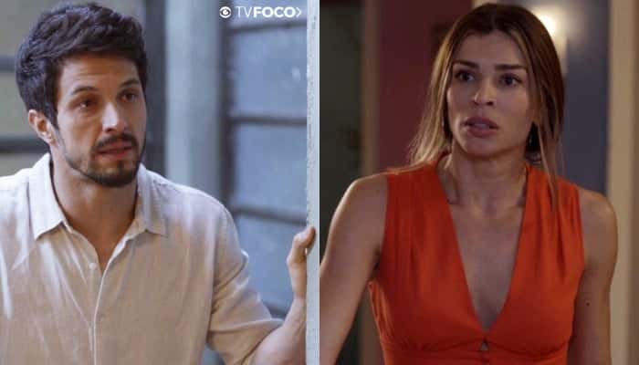 Marcos e Paloma, casal de Bom Sucesso, terão uma baita DR (Foto: Montagem/TV Foco)