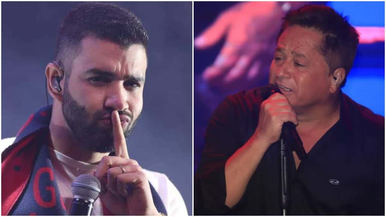 Leonardo expôs Gusttavo Lima e vício do cantor (Foto: Reprodução/ Montagem TV Foco)