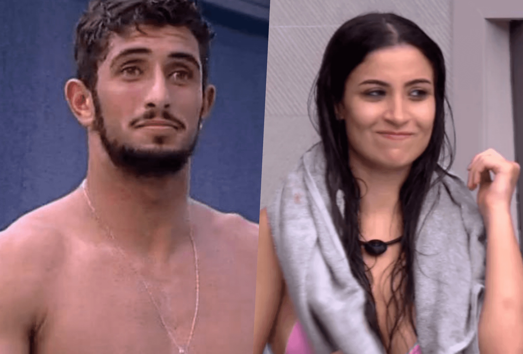 Bianca Andrade e Lucas Chumbo se enfrentam no primeiro paredão do BBB20 (Foto: Montagem)