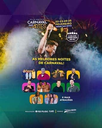 Carnaval das Artes reúne grandes artistas em sua 2ª edição no Rio de janeiro (Foto: Divulgação)