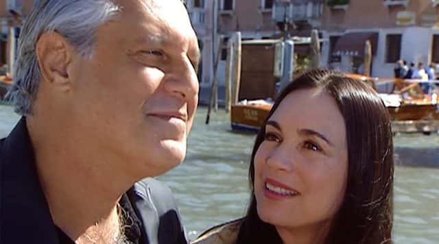 Antônio Fagundes e Regina Duarte em cena durante a novela Por Amor de Manoel Carlos, 1997 (Imagem: Reprodução)