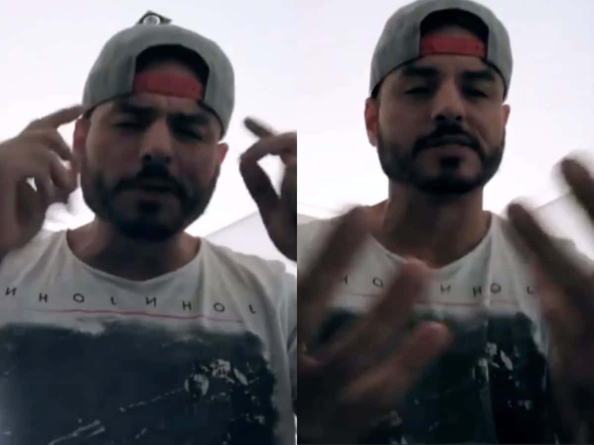 O famoso comediante do Pânico da Band, Carlinhos Mendigo ou Carlinhos Silva respondeu as críticas, após se comparar com o goleiro Bruno (Foto: Reprodução/Montagem TV Foco)