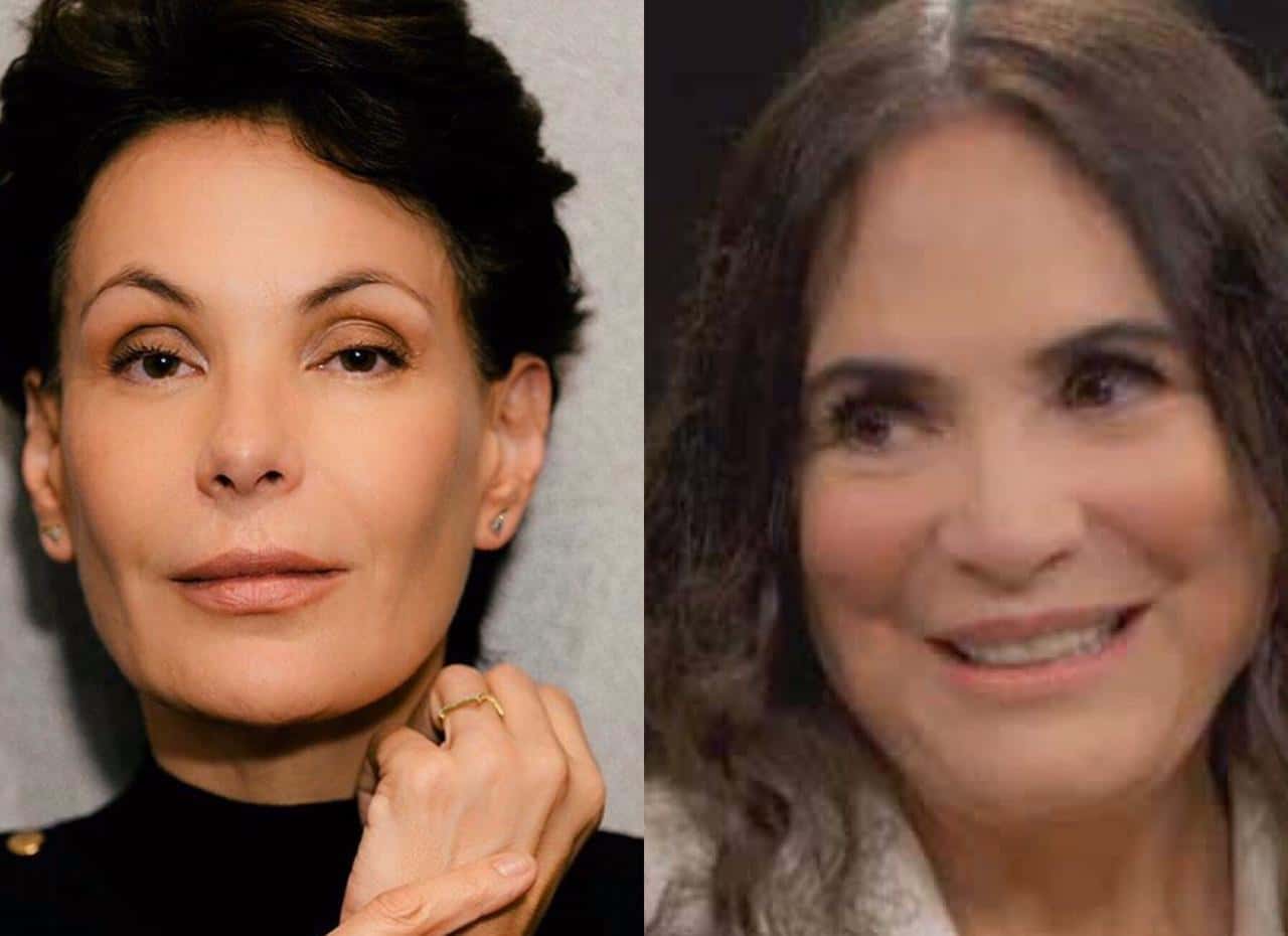 Carolina Ferraz perdeu a paciência com Regina Duarte por causa de Jair Bolsonaro (Foto: Reprodução)