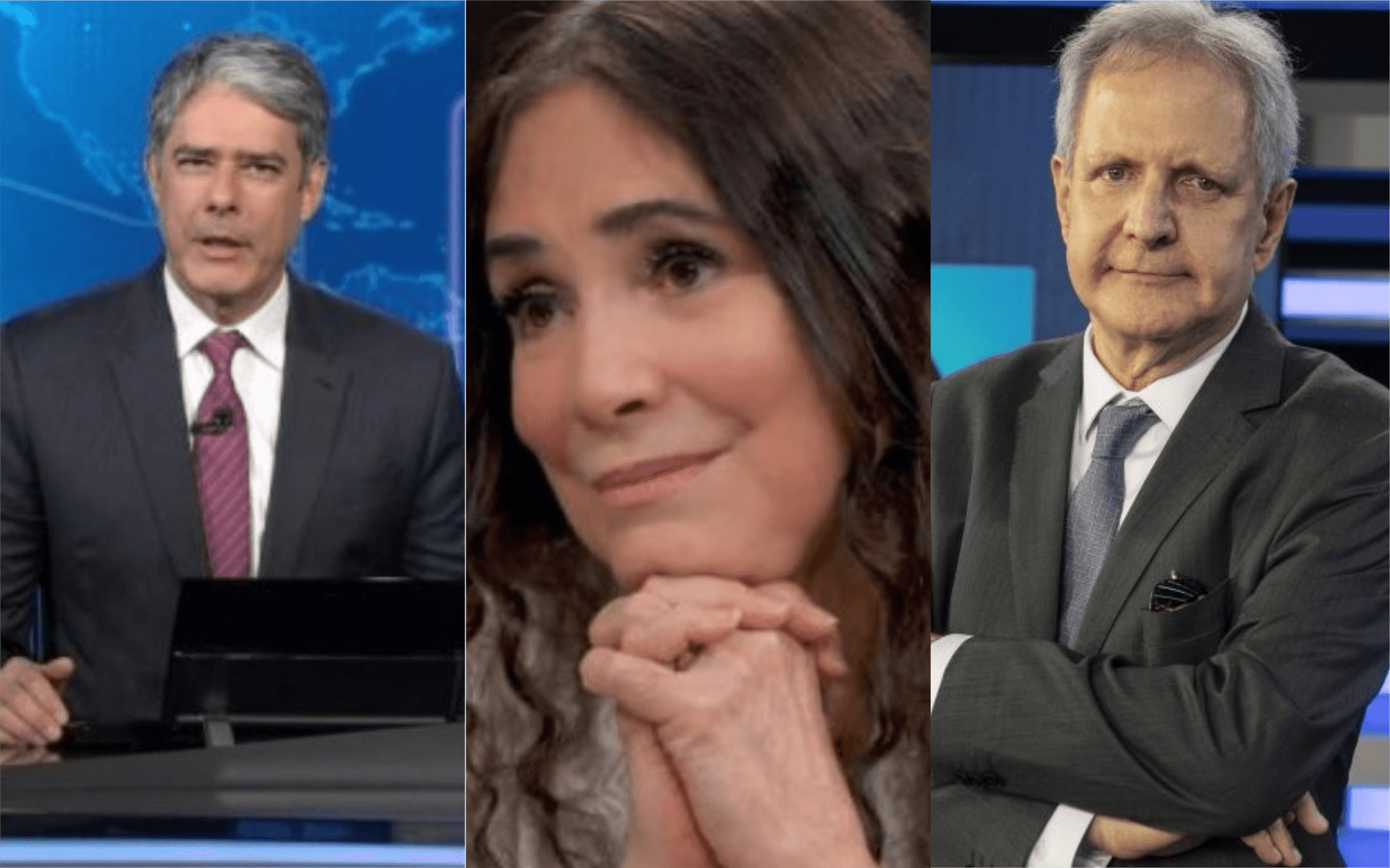 Regina Duarte foi elogiada no Jornal da Record (Foto: Reprodução)
