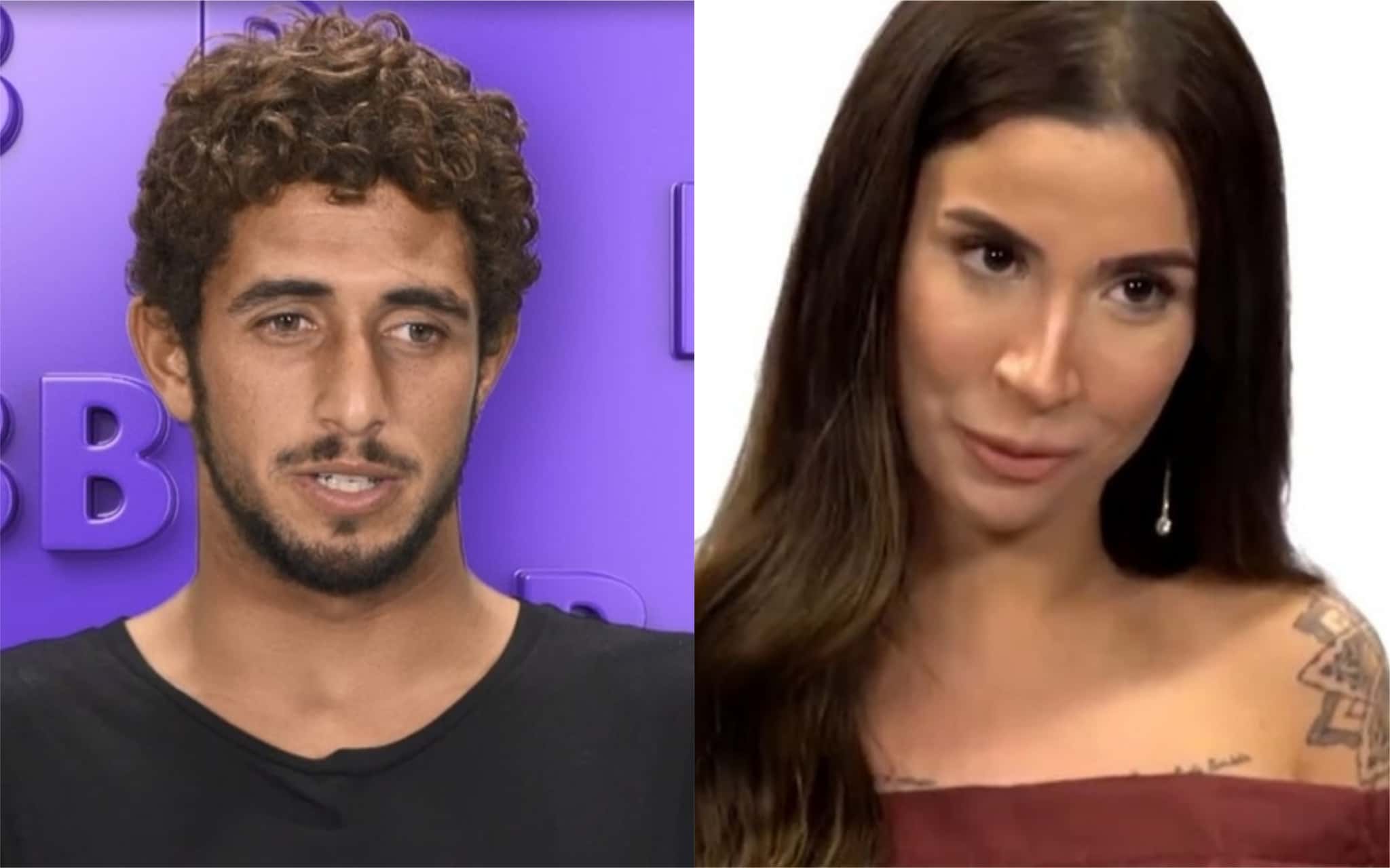 Lucas Chumbo causou polêmica no BBB20 ao falar sobre a Boca Rosa (Foto: Montagem / TV Foco)