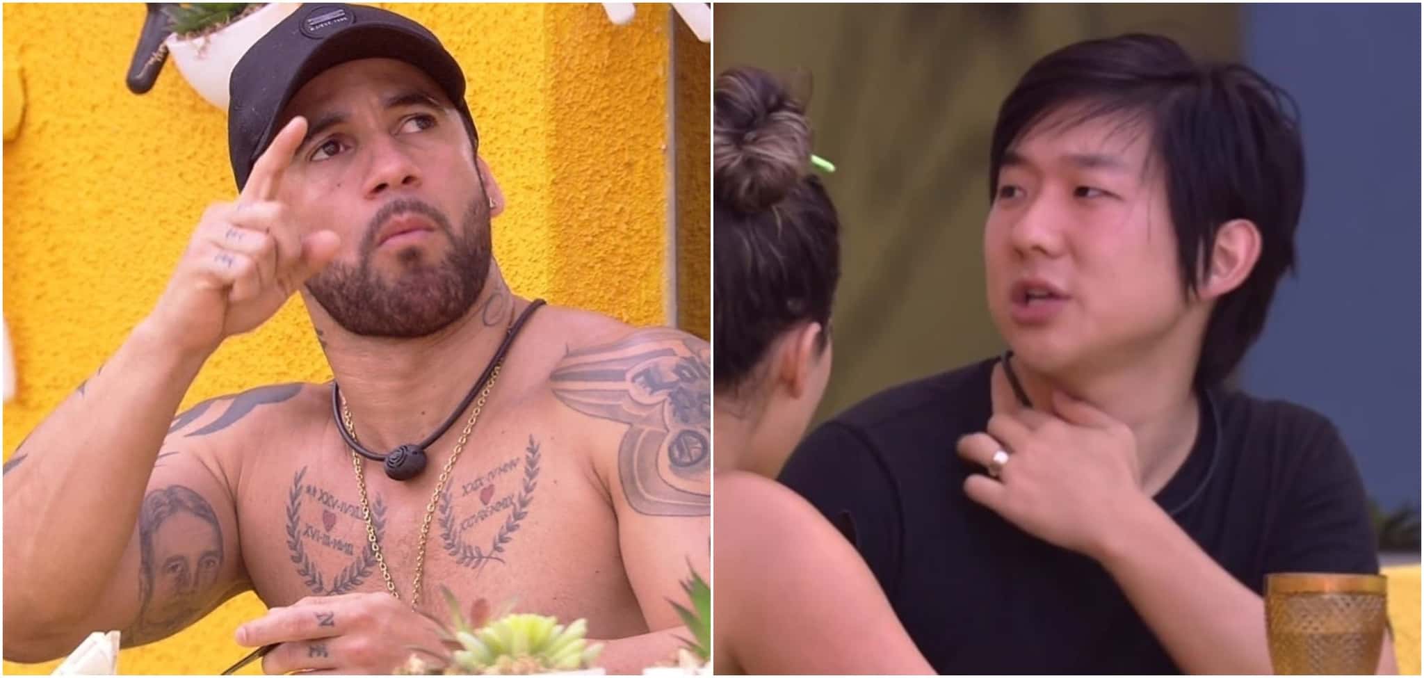 Os participantes do BBB 20 Hádson e Pyong (Reprodução)