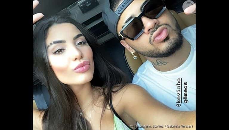 Kevinho e Gabriela Versiani (Imagem: Instagram)