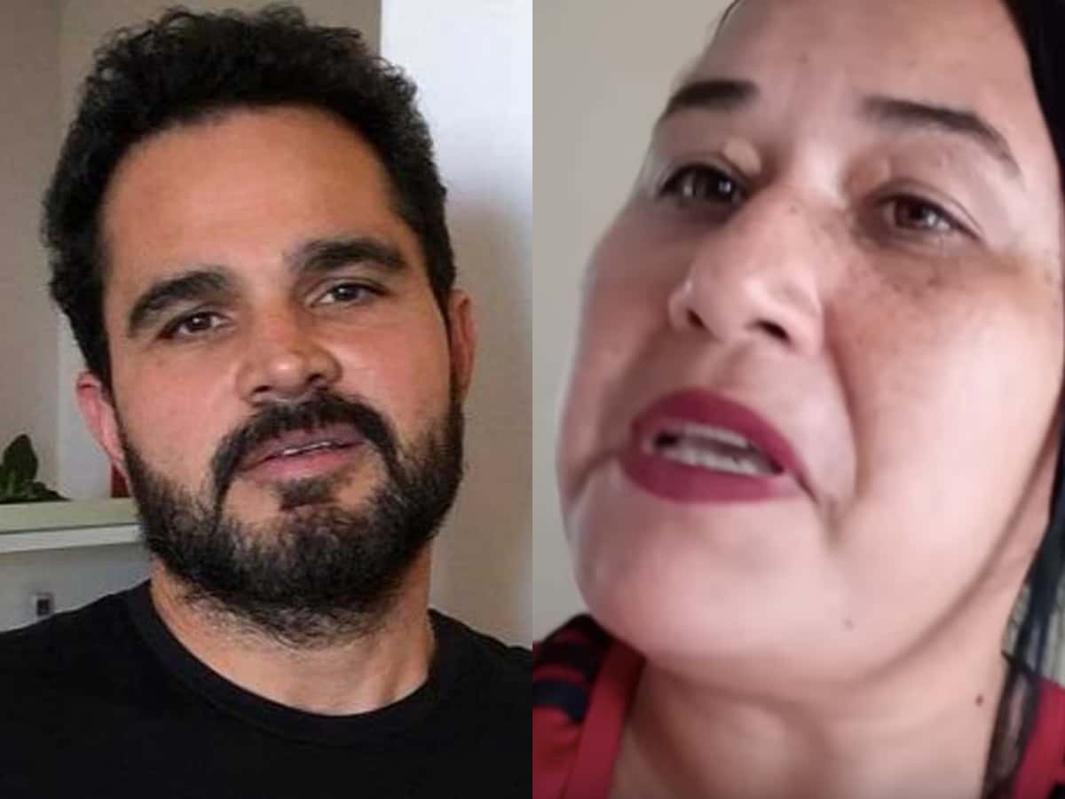 Luciano Camargo e sua ex-mulher, Cleo Loyola (Foto: reprodução)