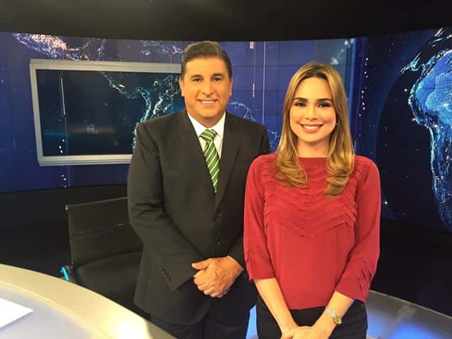 Rachel Sheherazade e Carlos Nascimento