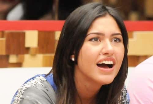 Tessália foi a terceira eliminada do BBB10 (Foto: Reprodução/Globo)