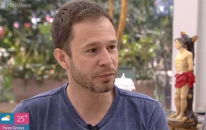 Tiago Leifert em participação no Mais Você (Foto: Reprodução)