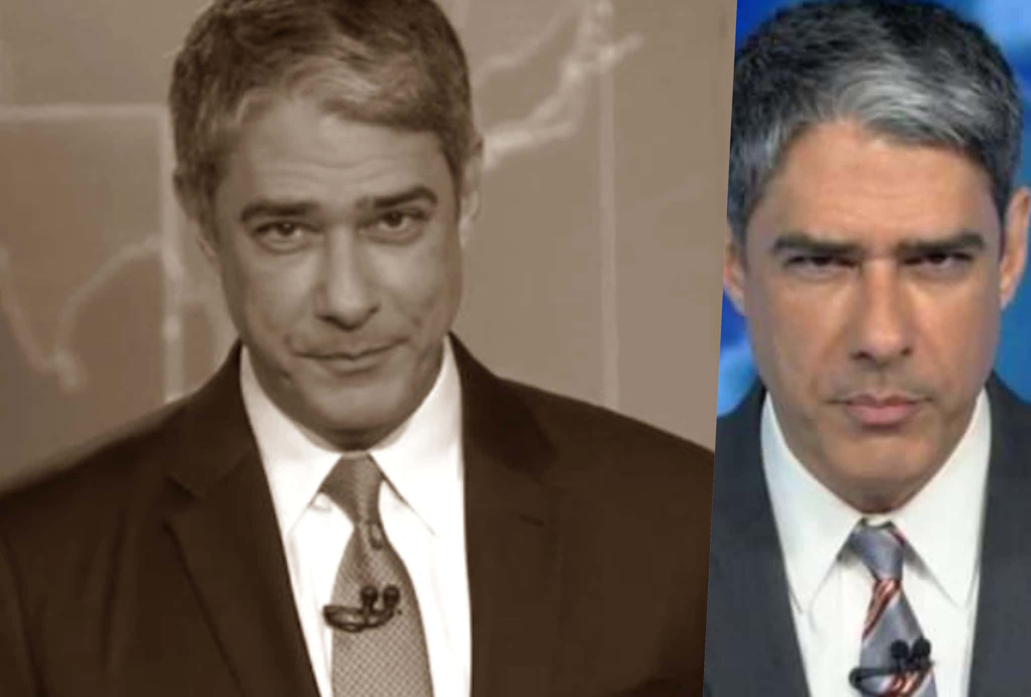 William Bonner (Foto: Reprodução/TV Globo/Montagem TV Foco)