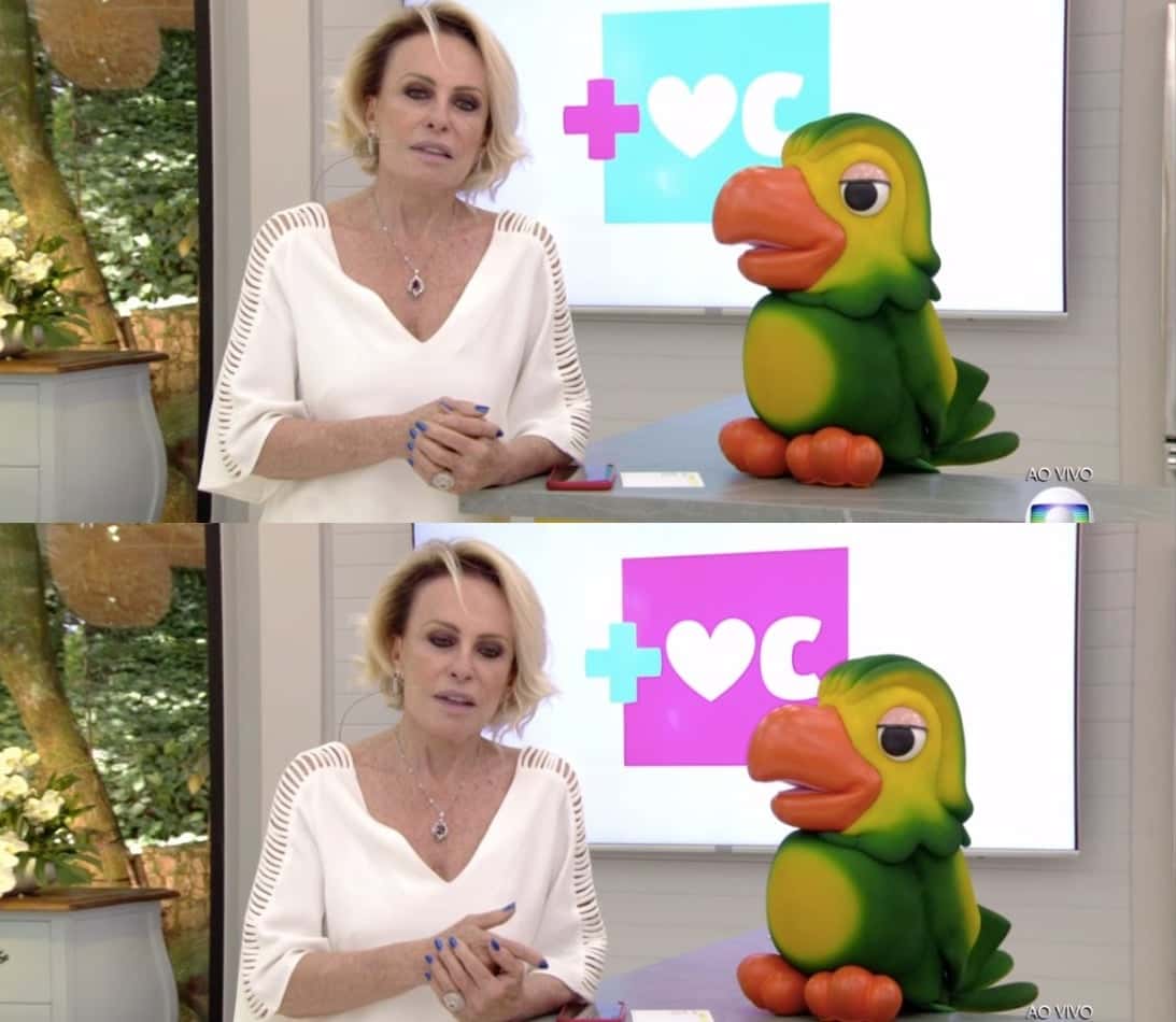 Ana Maria Braga anuncia novo câncer nesta manhã no Mais Você. Foto: Reprodução