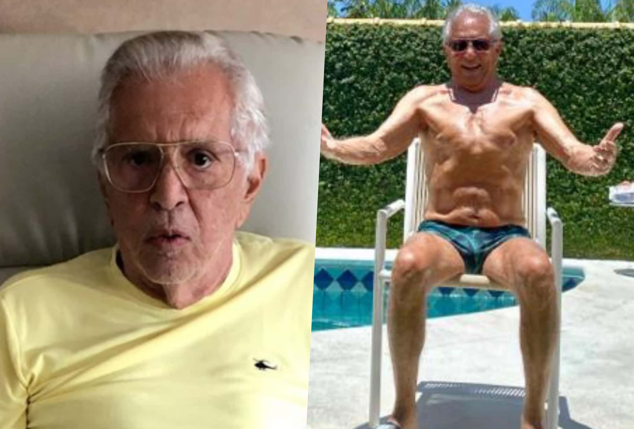 Carlos Alberto de Nóbrega deixou os fãs preocupados com notícia sobre doença recentemente (Foto reprodução)