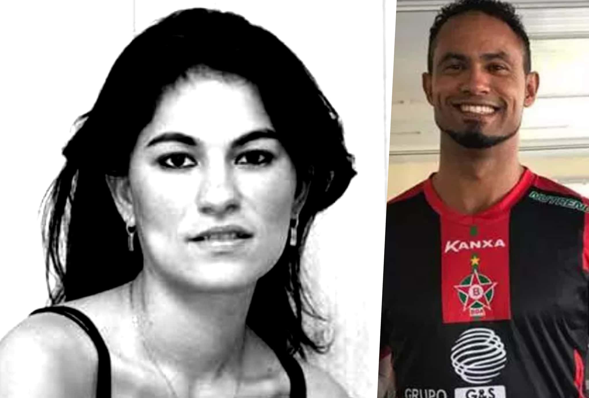 Eliza Samúdio, ex do goleiro Bruno, que foi morta por ele, surge em carta enviada do outro lado da vida (Foto montagem: TV Foco)