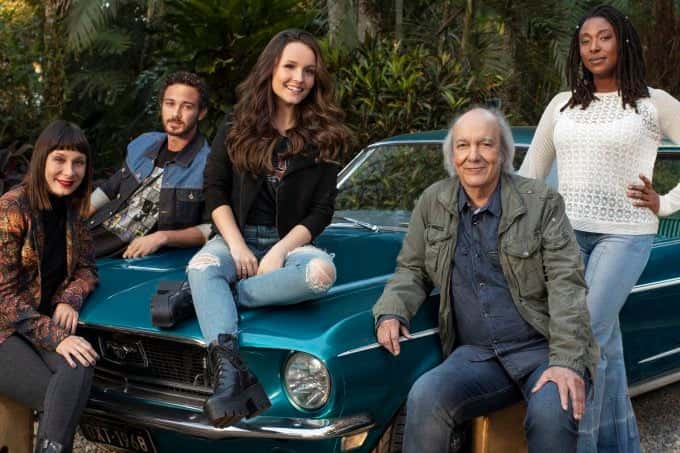 Elenco do filme Modo Avião (Foto: Reprodução)