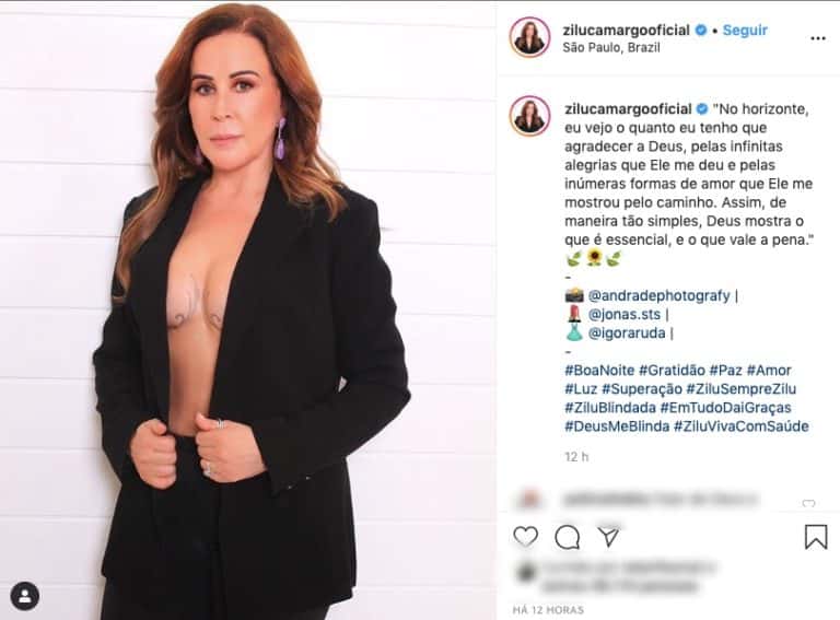 Zilu Godoi voltou a ser assunto após ignorar briga com o ex (Foto: Reprodução)