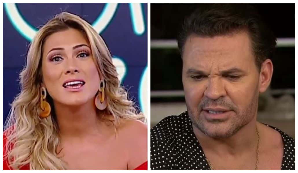 Lívia Andrade expõe opinião sofre foto Eduardo Costa e detona cantor ao vivo (Foto: Reprodução/ SBT/ Instagram)