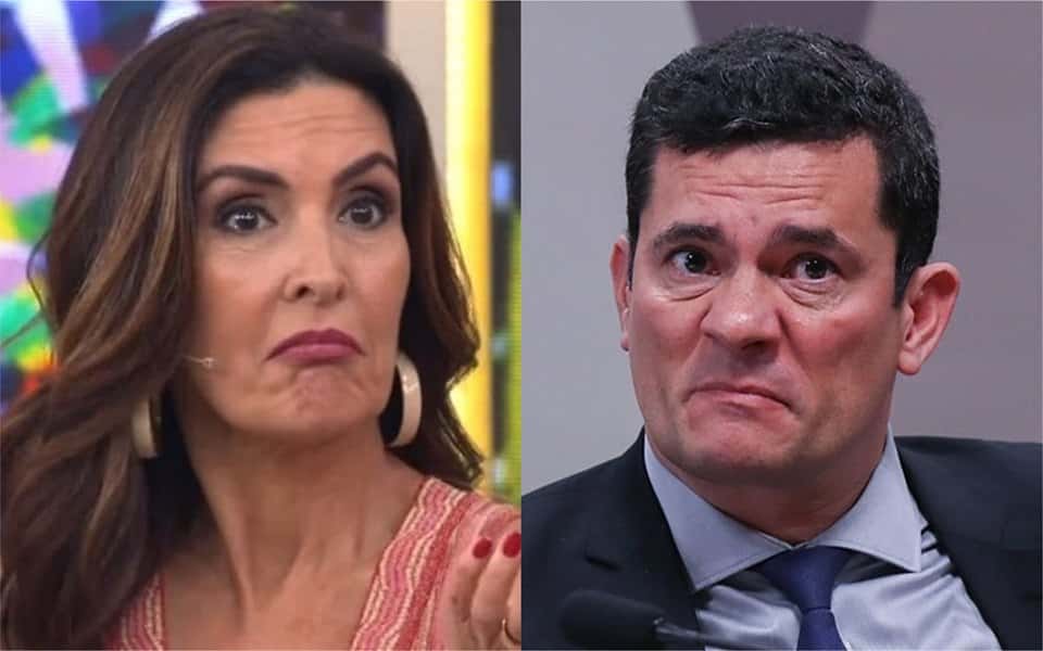 Fátima Bernardes e Moro (Foto: Reprodução / Montagem)