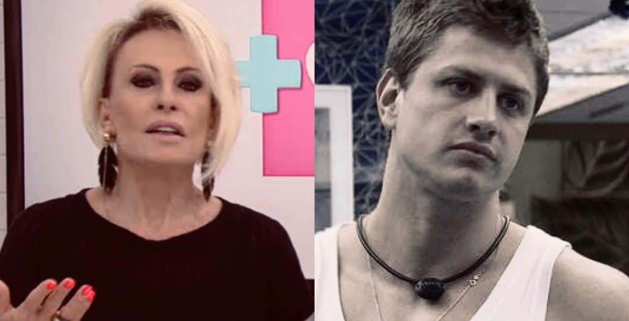 Ana Maria Braga, ao que parece, quer ver Lucas Gallina fora do BBB 20 (Foto: Reprodução / TV Globo)