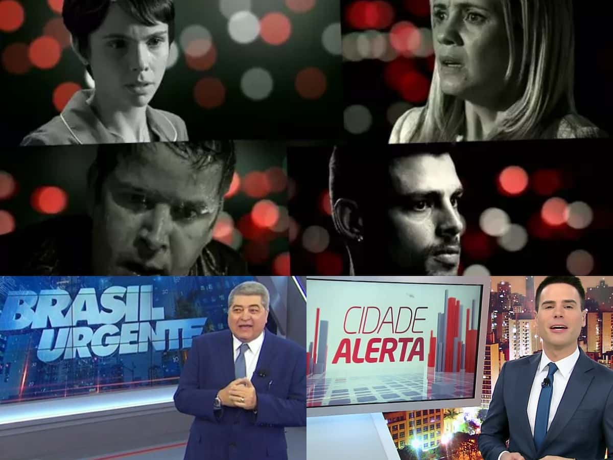 Audiência desta quinta-feira, 20: Avenida Brasil faz Globo alcançar o fundo do poço e Luiz Bacci e Datena se aproveitam de situação (Foto: Reprodução/Montagem TV Foco)