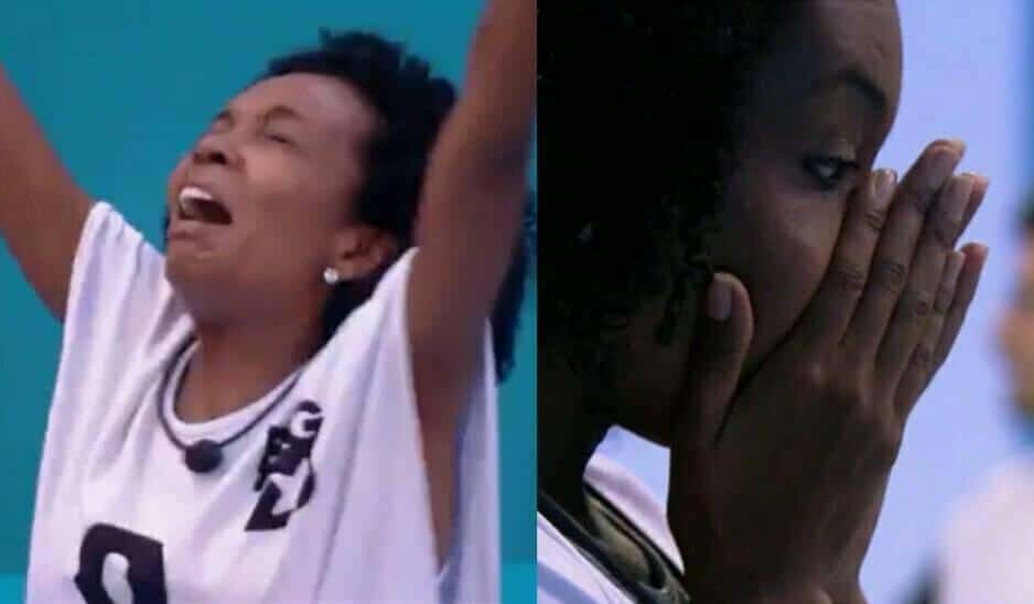 Thelma não é mais o anjo da semana após a produção anunciar cancelamento (Foto: Reprodução)