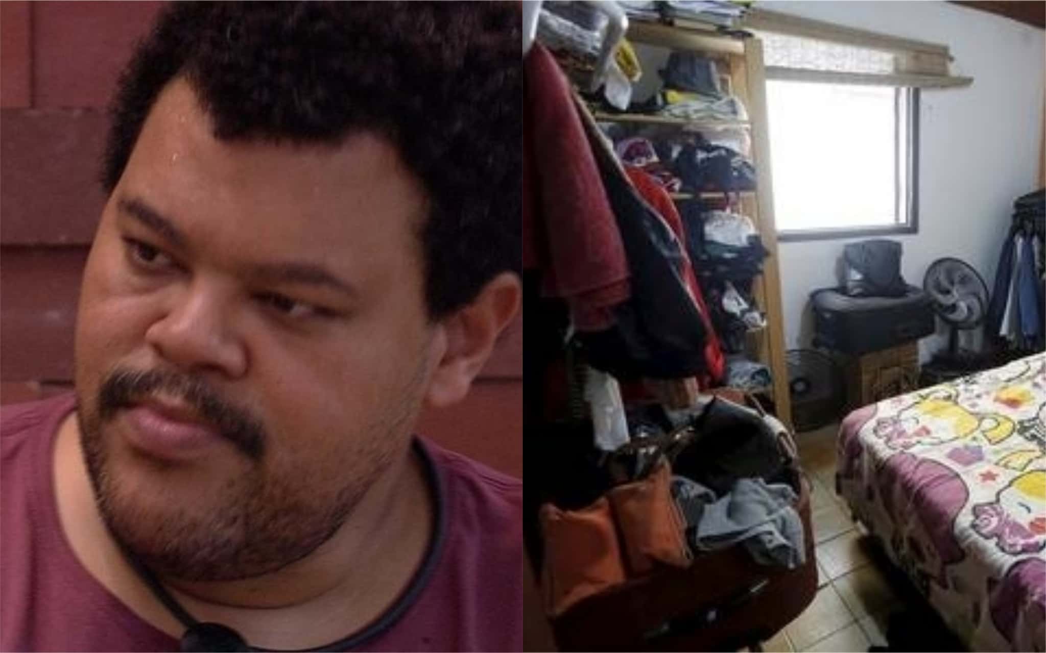 O ator Babu Santana, do BBB20 tem vida difícil fora do reality show (Foto: Divulgação / Montagem / TV Foco)