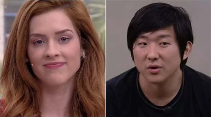 Sophia Abrahão não gostou do apoio do público a Pyong no BBB. (Foto: Montagem/Reprodução)