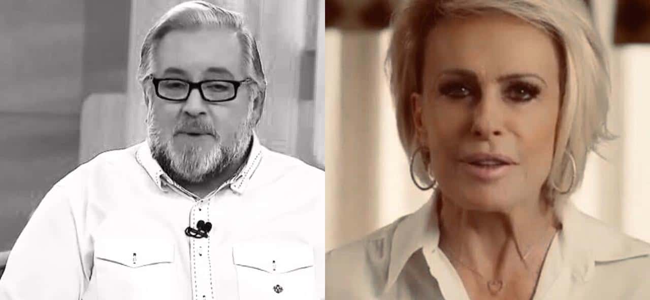 Leão Lobo, que é desafeto antigo de Ana Maria Braga, mandou um recado para a apresentadora da Globo (Foto: Reprodução)