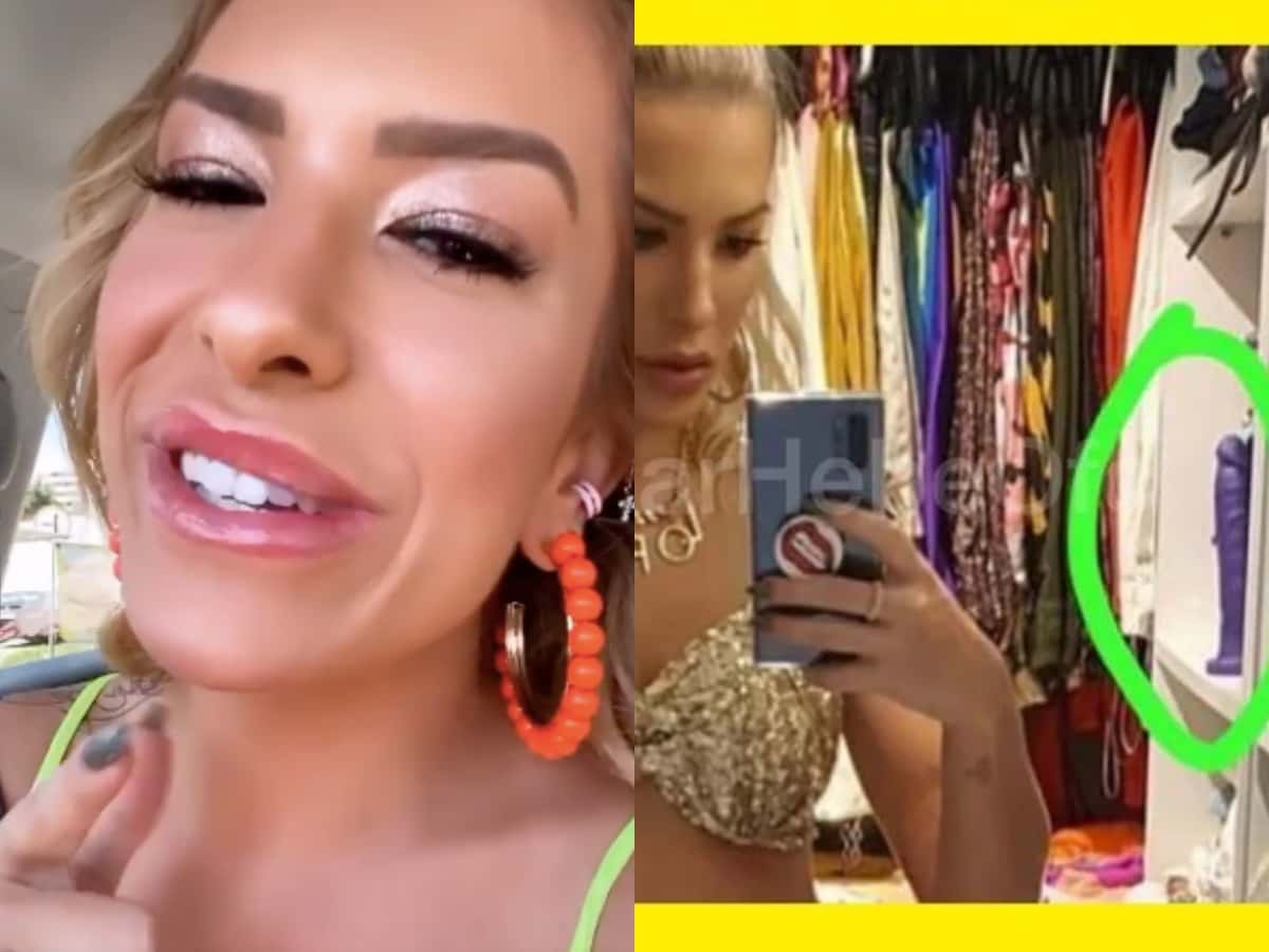 Lore Improta fala sobre ter ganhado objeto sexual (Foto: Montagem TV Foco)