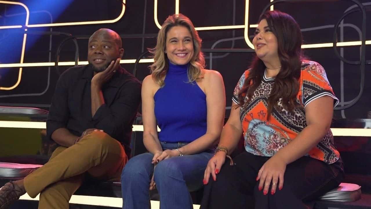 O trio de apresentadores do Se Joga (foto: divulgação/TV Globo)