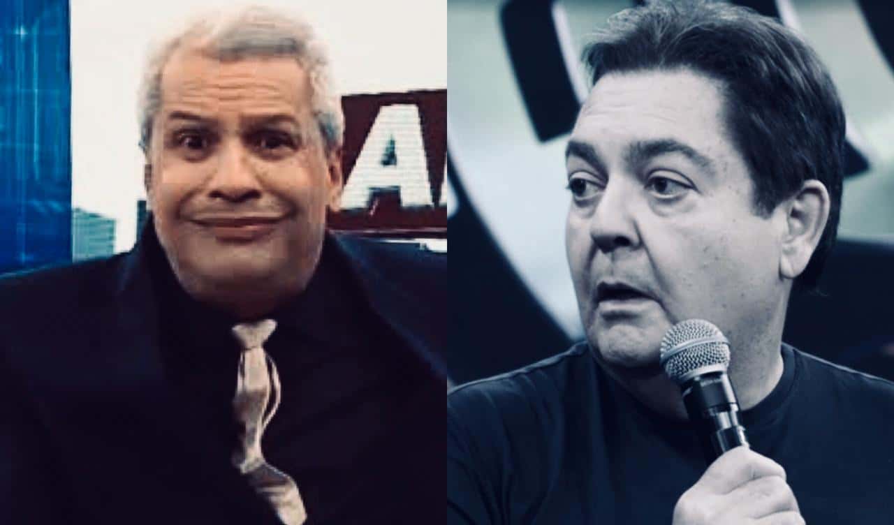 Sikêra Junior provocou Faustão ao vivo no Alerta Nacional (Foto: Reprodução)