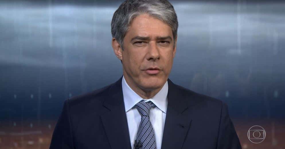 William Bonner no Jornal Nacional (Foto: Reprodução/Globoplay)