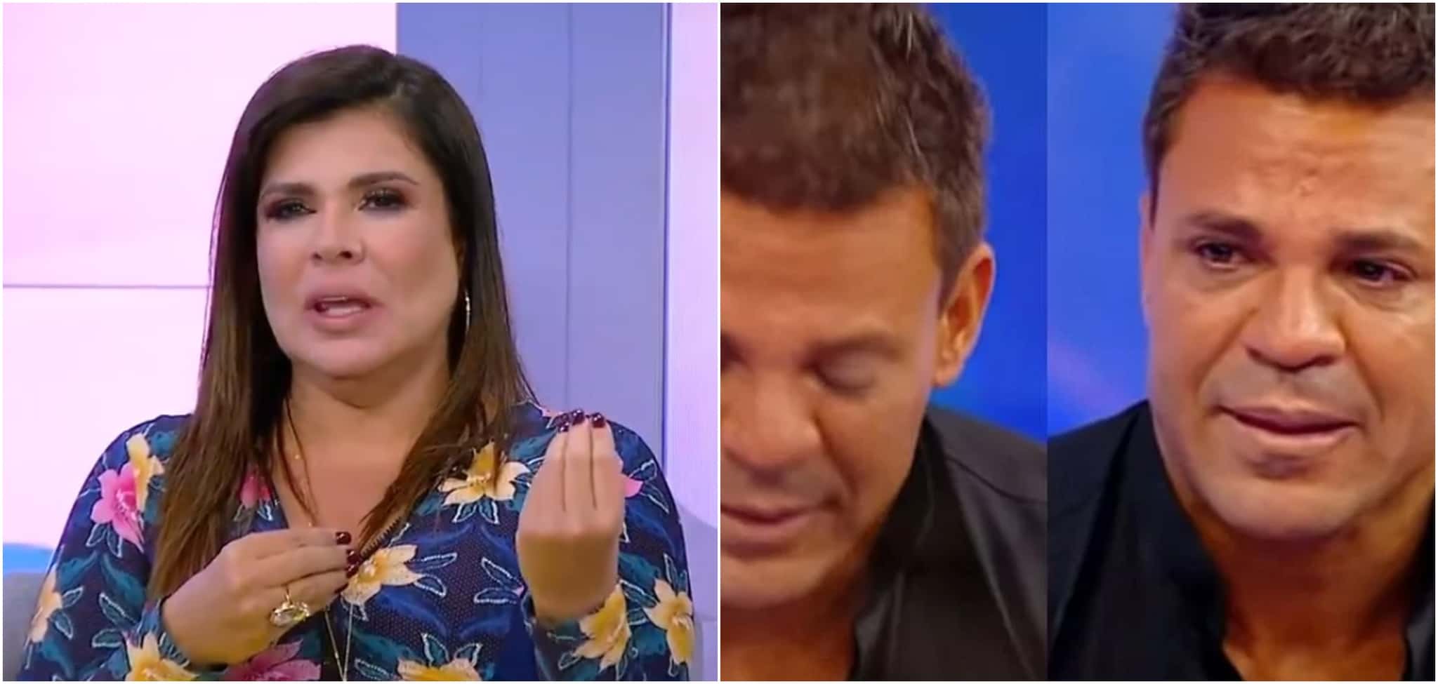 Mara Maravilha disse ter se sentido "constrangida" após descobrir que fez Eduardo Costa chorar (Reprodução)