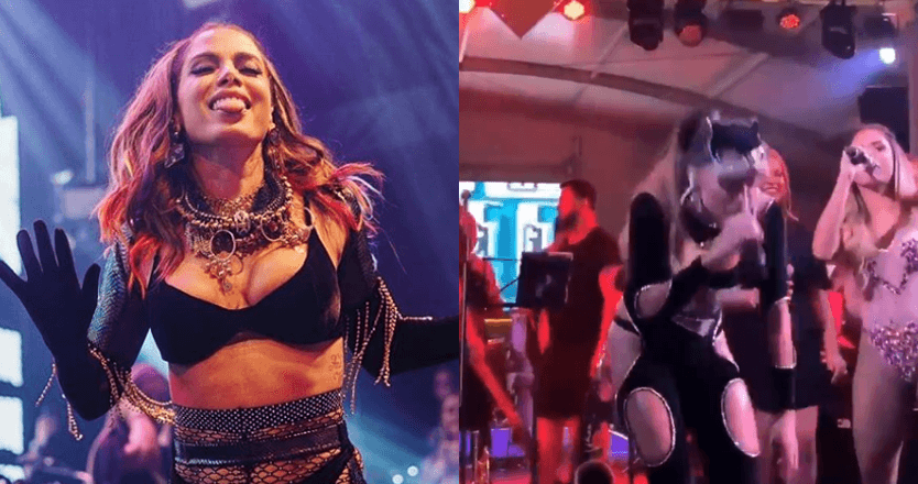 Anitta passa mal durante ensaios e precisa ser socorrida por equipe médica (Foto: Reprodução)