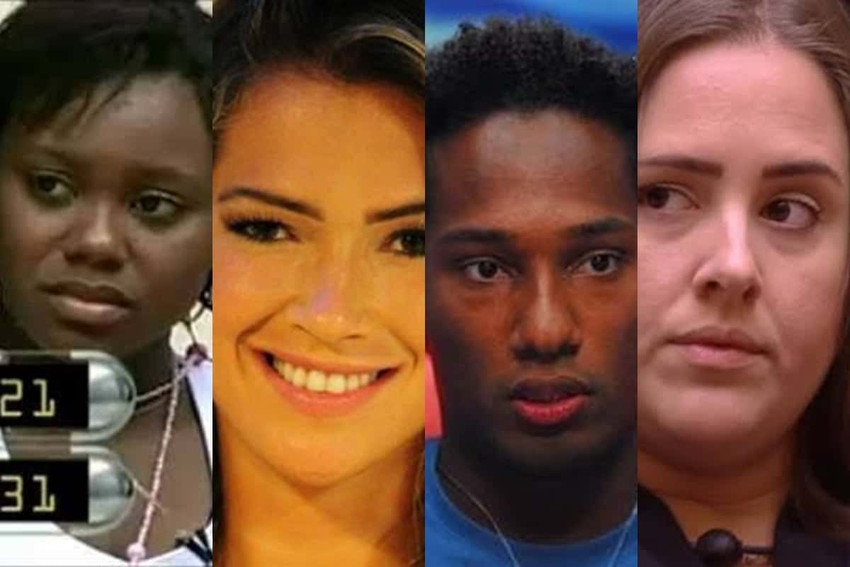 As maiores rejeições do BBB (Foto: reprodução)