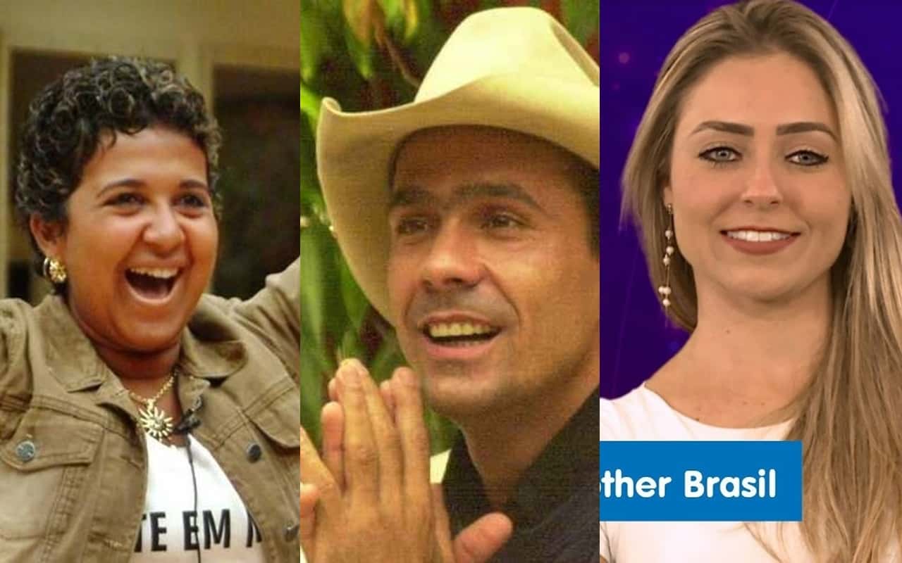 Ex-participantes do Big Brother Brasil que foram à falência (Foto: Montagem Tv Foco)
