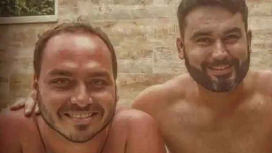 Carlos Bolsonaro e Leo Índio: cantora insinua homossexualidade - Foto: Reprodução