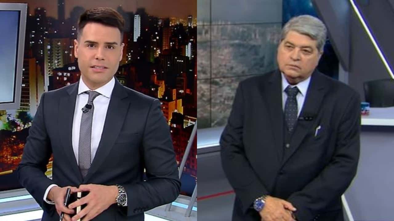 Luiz Bacci e Datena foram destaques de audiência (Foto: Reprodução/Record/Band/Montagem TV Foco)