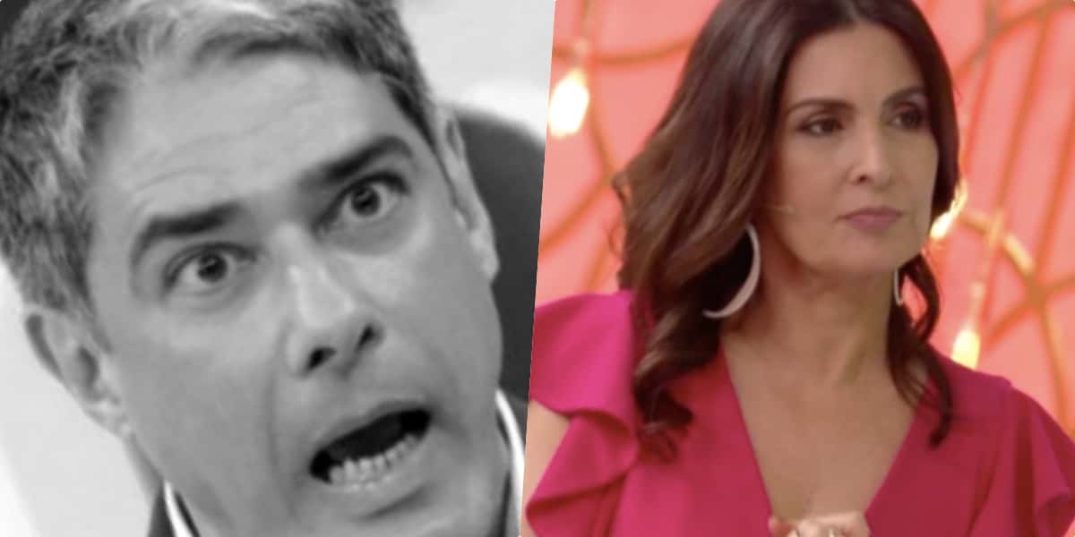 Fátima Bernardes e William Bonner tiveram encontros antes de tudo (Foto montagem: TV Foco)