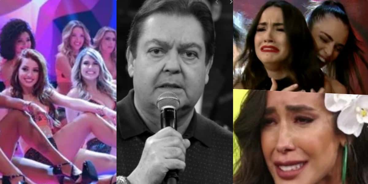 Bailarinas do Faustão tem realidade exposta nos bastidores da atração da Globo (Foto reprodução)
