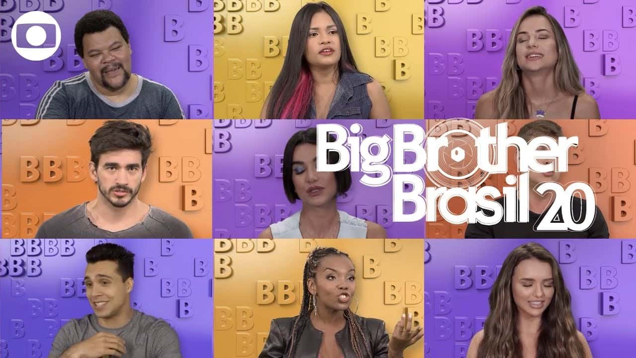 Parte dos participantes da atual temporada do Big Brother Brasil (foto: divulgação/TV Globo)