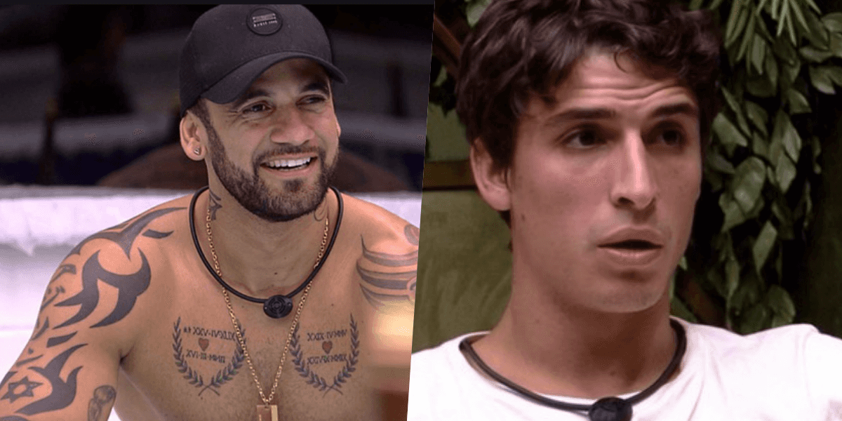 Hadson ou Prior (Felipe) vote agora na nossa enquete do BBB20 (Foto reprodução)